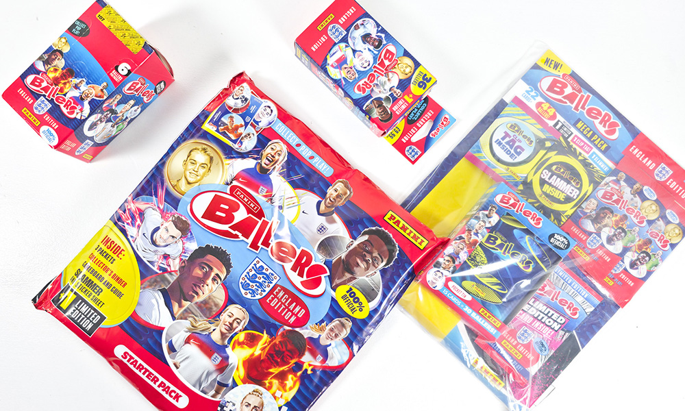 Panini Ballers England Edition Review, More Than Just a World Cup Fad?