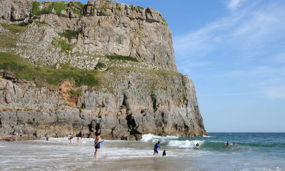 Fall Bay Gower Swansea