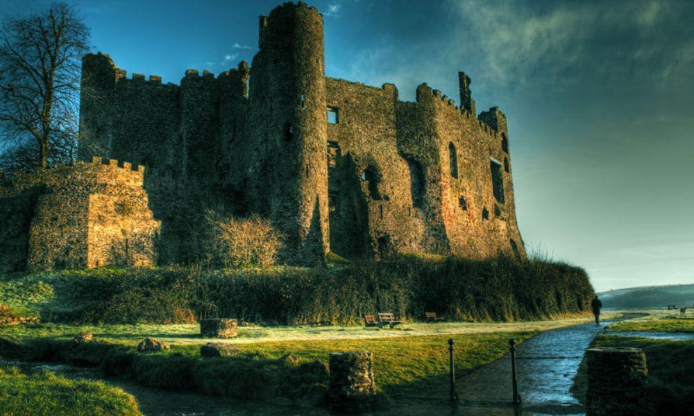 Laugharne Castle Carmarthenshire