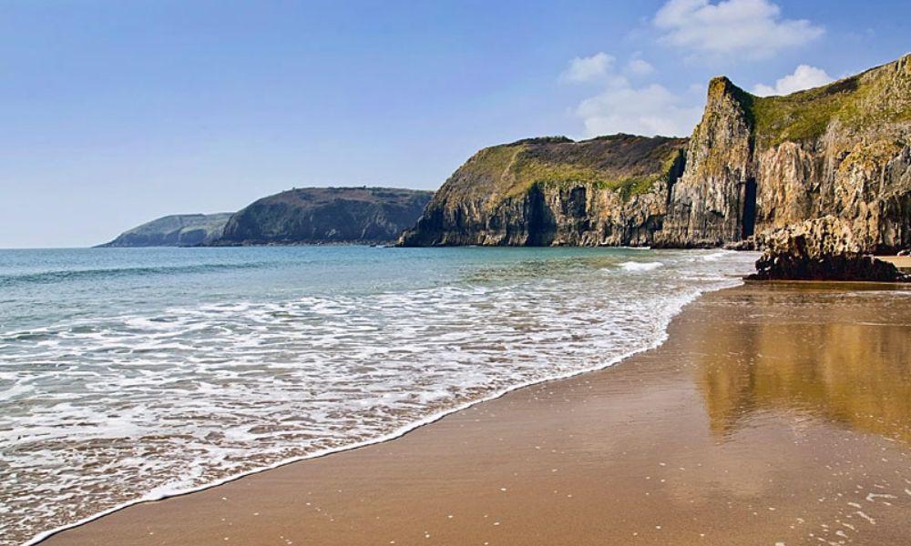 Manorbier Bay Pembrokeshire
