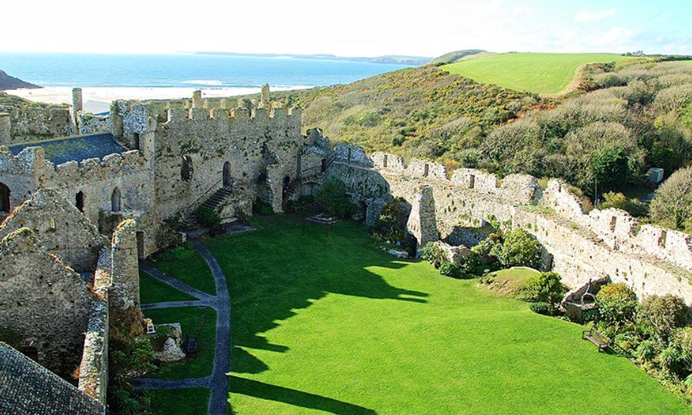 Manorbier Castle